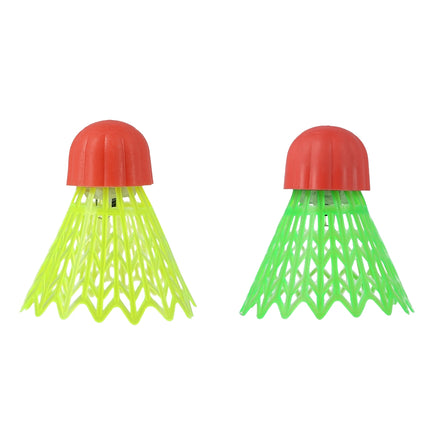Crossminton Nylon Shuttlecocks with LED, 3 Pack