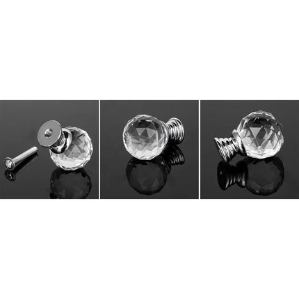 Crystal furniture knob