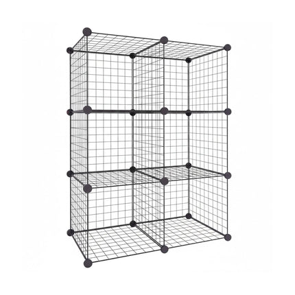 Cube Shelf Set – Modular Metal Wire Storage Cubes