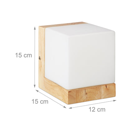 Cube wall lamp