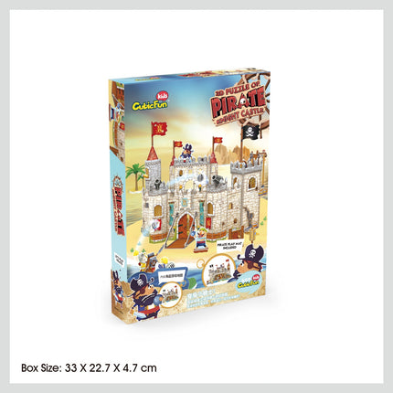 Cubicfun 3D Puzzle Pirate Knight Castle