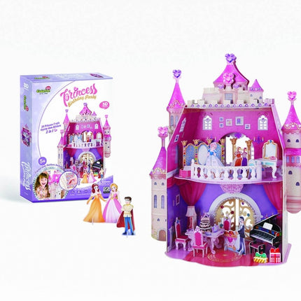 Cubicfun 3D Puzzle Princess Birthday House