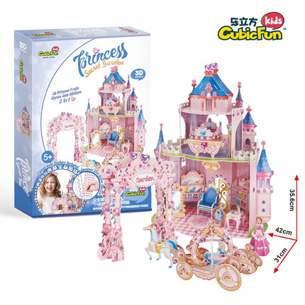Cubicfun 3D Puzzle Princess Secret Garden