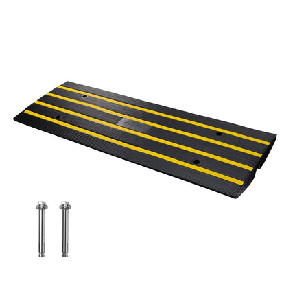 Curb Ramp, Rubber Driveway Threshold 6.6 cm Rise, 15 Ton