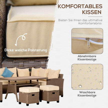 Brown, Khaki & Blue Multicolored pillow, soft and comfortable