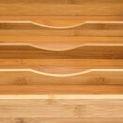 Cutlery box bamboo 34 x 25 x 4.5 cm