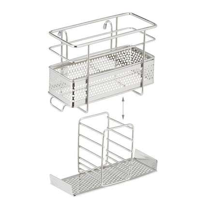 Cutlery holder in stainless steel