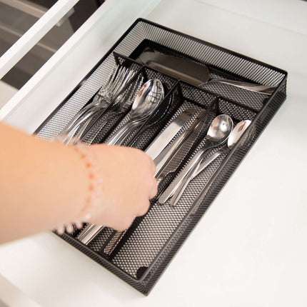 Cutlery tray in metal M