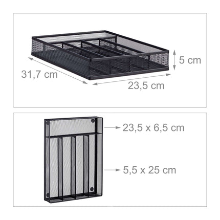 Cutlery tray in metal M