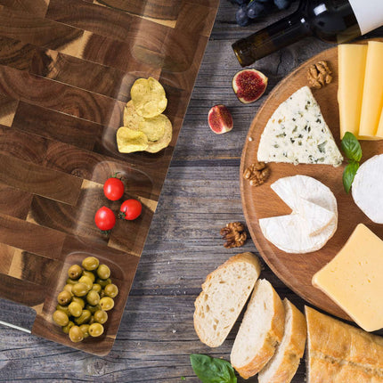 Cutting board solid acacia