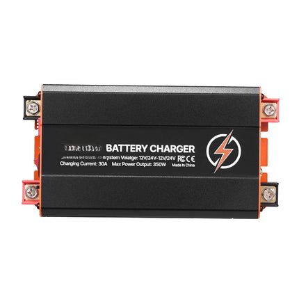 DC to DC Charger With MPPT, 30A 350W, Solar Alternator Input