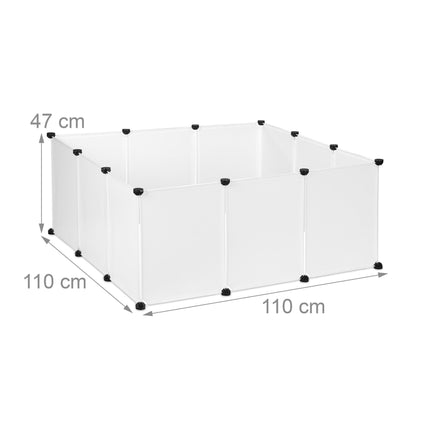 DIY Fence for free-roaming animals Plastic