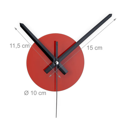 DIY wall clock "Hearts