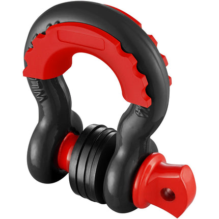 D-Ring Tow Shackles 2-Pack, 19 mm, 4.75T WLL