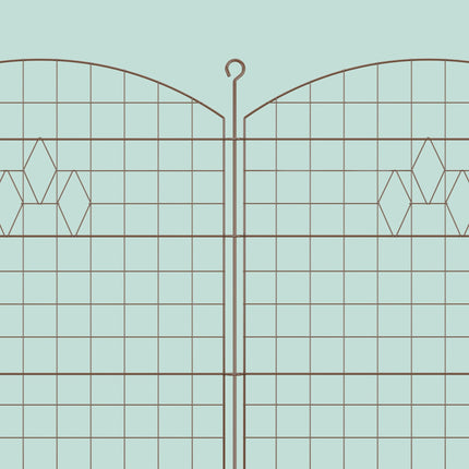Dam fence with 5 fences
