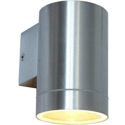 Daniel I Wall luminaire GU10 socket IP44 Aluminum