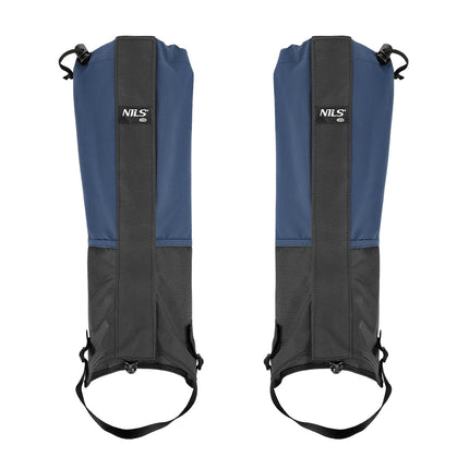 Dark Blue Hiking Gaiters, Waterproof, Adjustable