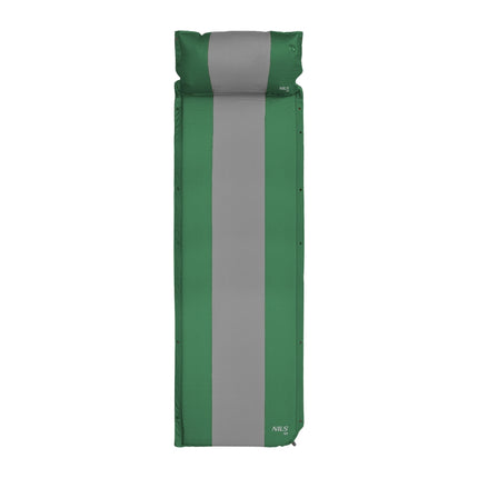 Dark Green Self-Inflating Camping Mat, Compact