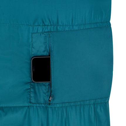 Dark Green Sleeping Bag, Lightweight, Compact