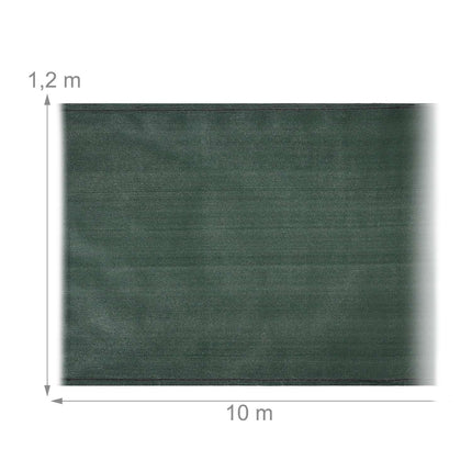 Dark green garden screen 1.2 meters high
