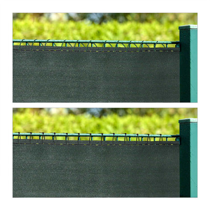 Dark green garden screen 2 meters high