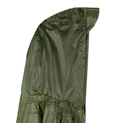 Dark green mackintosh