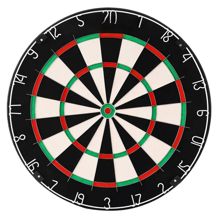 Dartboard, Self-Healing Sisal, Staple-Free Bullseye, 450mm