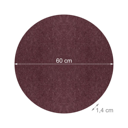 Dartboard Surround, 4-Piece Felt, Noise Reduction