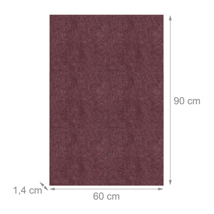 Dartboard Surround, 6-Piece Felt Protection Mat