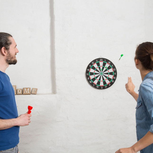 Dartbord X1 met pijlen