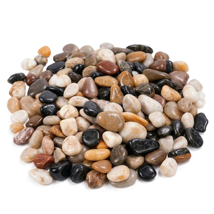 Decorative Mixed River Pebbles, 2kg – Natural Stone 20–40mm