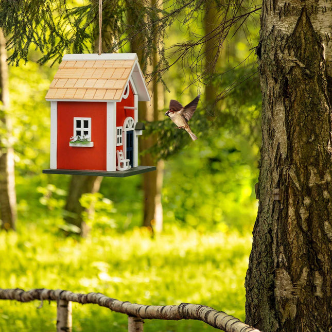 Decorative birdhouse in country style