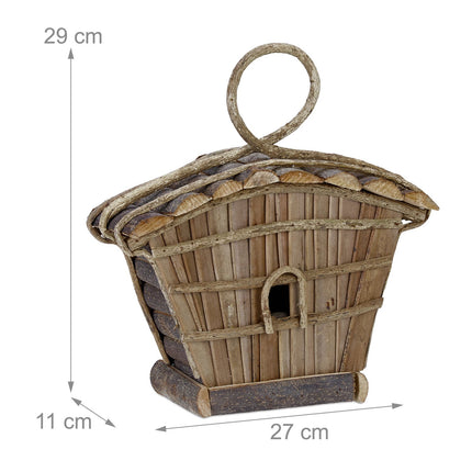 Decorative bird house in various designs