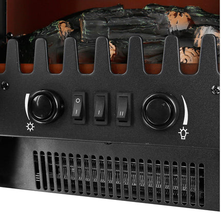 Decorative fireplace Heating fan 1850W FP-121933