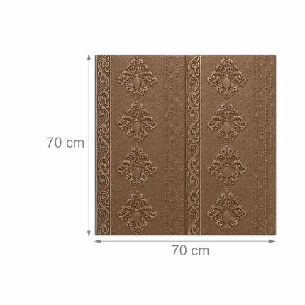 Decorative plastic baroque set of 10
