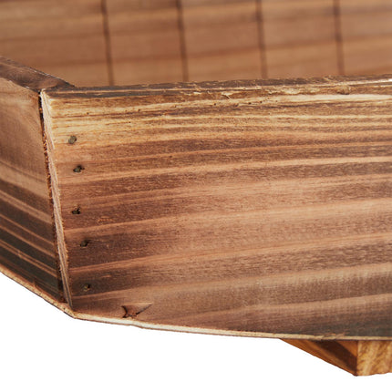 Decorative wooden bowl - set of 2