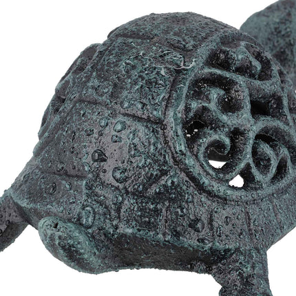 Deco turtle cast iron