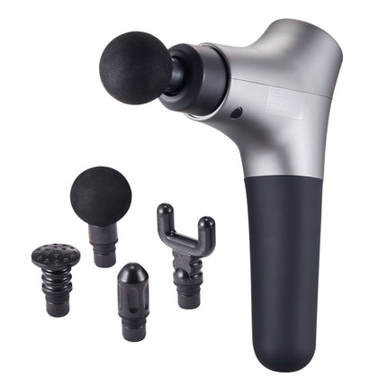 Deep Tissue Massage Gun, 6 Speeds, 4 Heads, 2500mAh