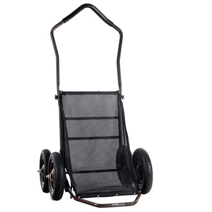 Deer Cart, 500 lb Folding Game Hauler, 4 Pneumatic Wheels