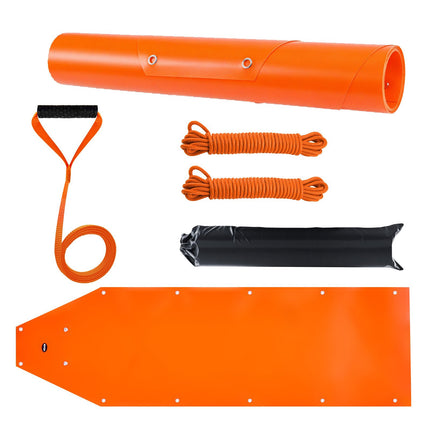 Deer Drag Sled, 185 x 58 cm, 250 kg PE Hauling Mat