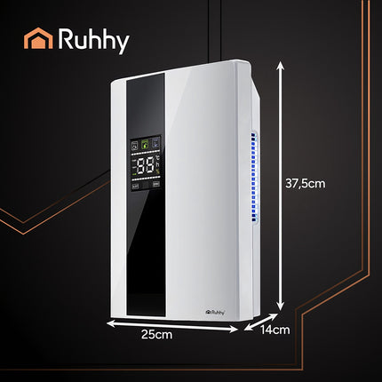 Dehumidifier & Air Purifier, 2-in-1, 2000ml Tank, Quiet