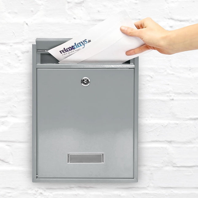 Design mailbox 35 cm in different colors
