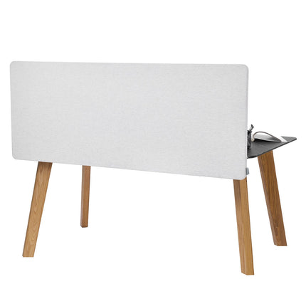 Desk Divider Privacy Panel, 60 x 24 in, PET, 2 C-Clamps