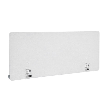 Desk Divider Privacy Panel, 60 x 24 in, PET, 2 C-Clamps