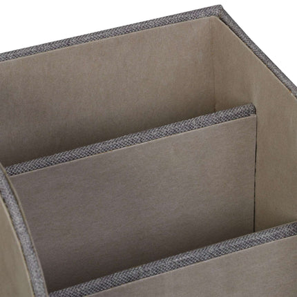 Desk Organiser Linen Look