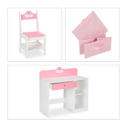 Desk and chair for children Swan