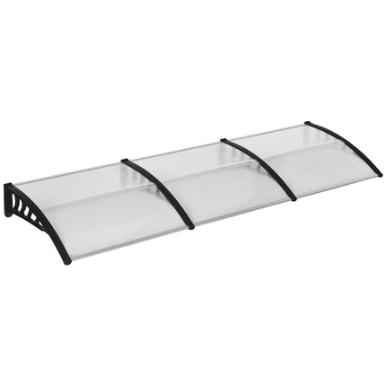 Exterior door in aluminium, UV and rain protection, black