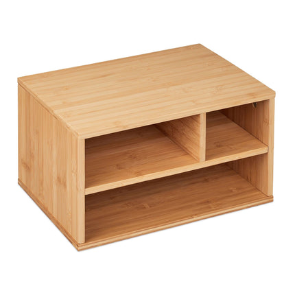 Desk in bamboo for printers