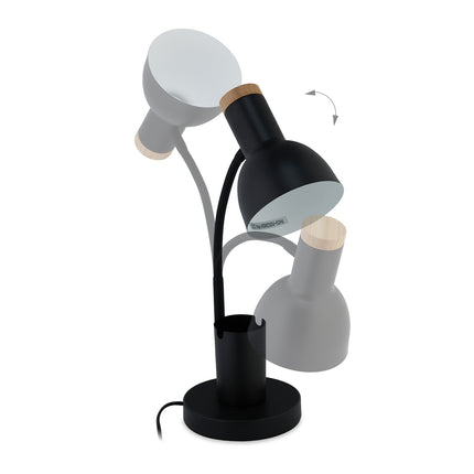 Desk lamp with pen holder