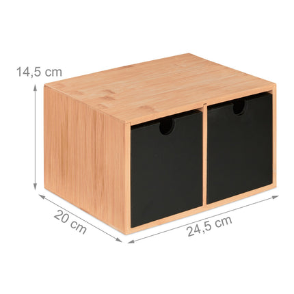Desk organization 2 drawers